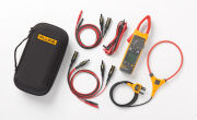 Fluke 393FC-PVLEAD - Fluke 393 FC Clamp Meter and MC4 Test Leads Bundle