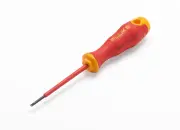 Fluke ISLS3 - Insulated Slotted Screwdriver 3/32x3 in, 2.5 mm x 75 mm, 1,000 V