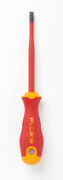 Fluke ISLS8 - 125 mm screwdriver with 6 mm slotted blade. Certified to 1000 V ac and 1500 V dc.