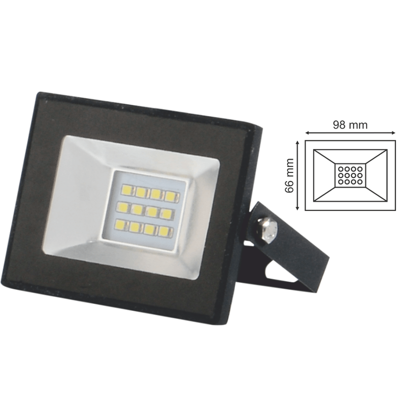 Helios 10W Yeşil SMD Led Projektör