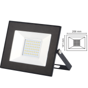 Helios 50W Beyaz SMD Led Projektör
