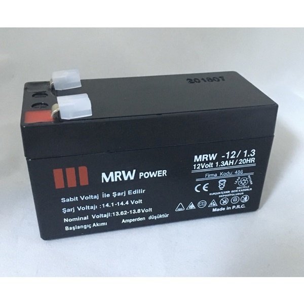 MRW-12/1.3 12V 1.3A Kuru Akü