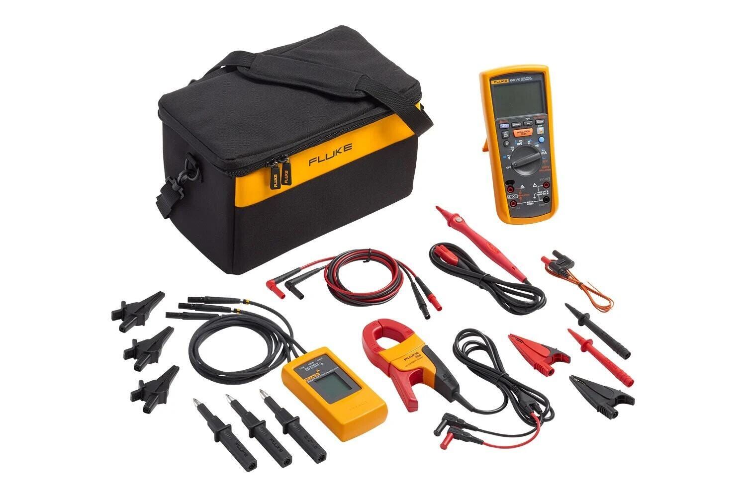 Fluke 1587/MDT FC - 2-IN-1 Advanced Motor & Drive Troubleshooting Kit with 9040, I400