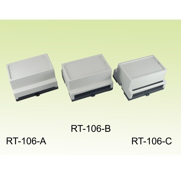 RT-106-B 105x86x58 mm (Soketli Kart Tipi) Ray Tipi Kutu