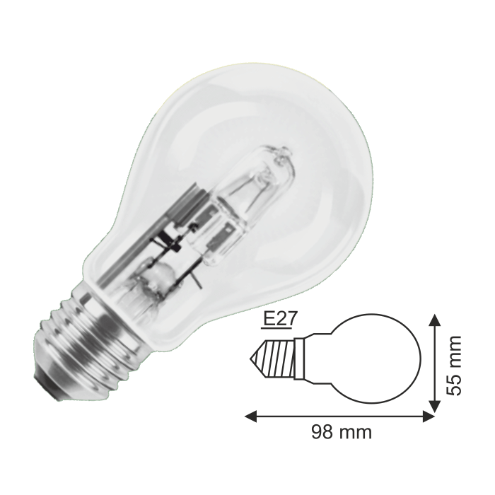 42W Halojen Ampul