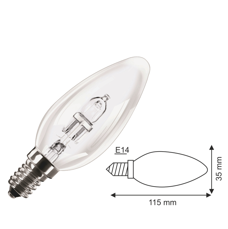 42W Halojen Mum Ampul