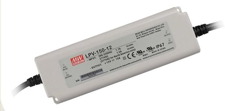 LPV-150-12 120W 12V/10A Sabit Voltaj Led Sürücü