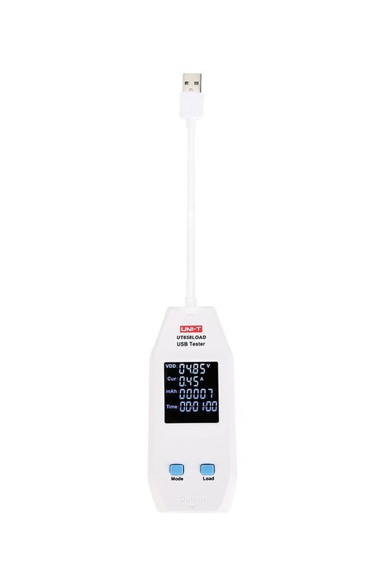 UNIT UT658LOAD Dijital Usb Akım Ölçer