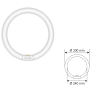 32W Beyaz T9 Simit Led Armatür