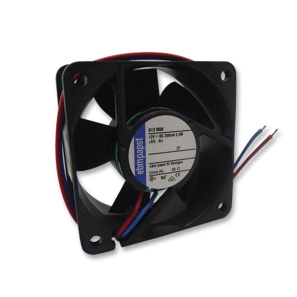 EbmPapst 612NGH 60x60x25mm 12VDC Fan
