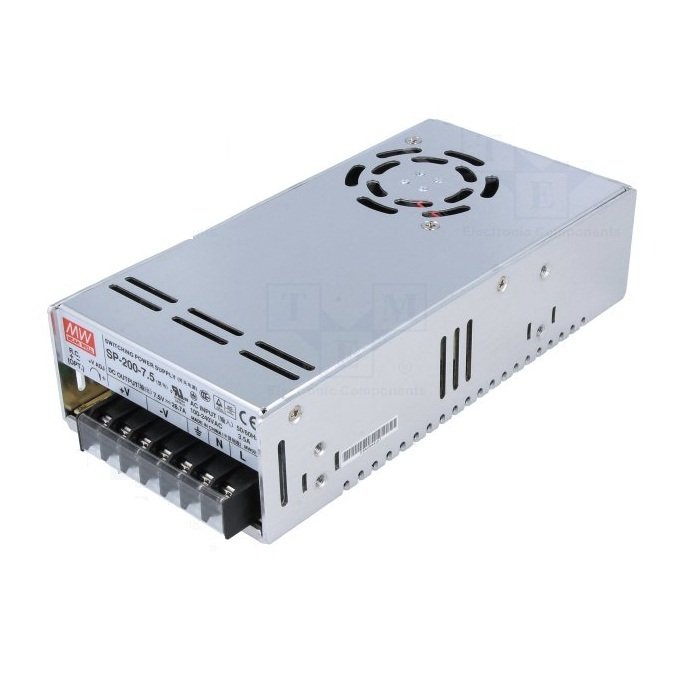 SP-200-7.5 200W 7.5Vdc/26.7A SMPS Adaptör Güçkaynağı