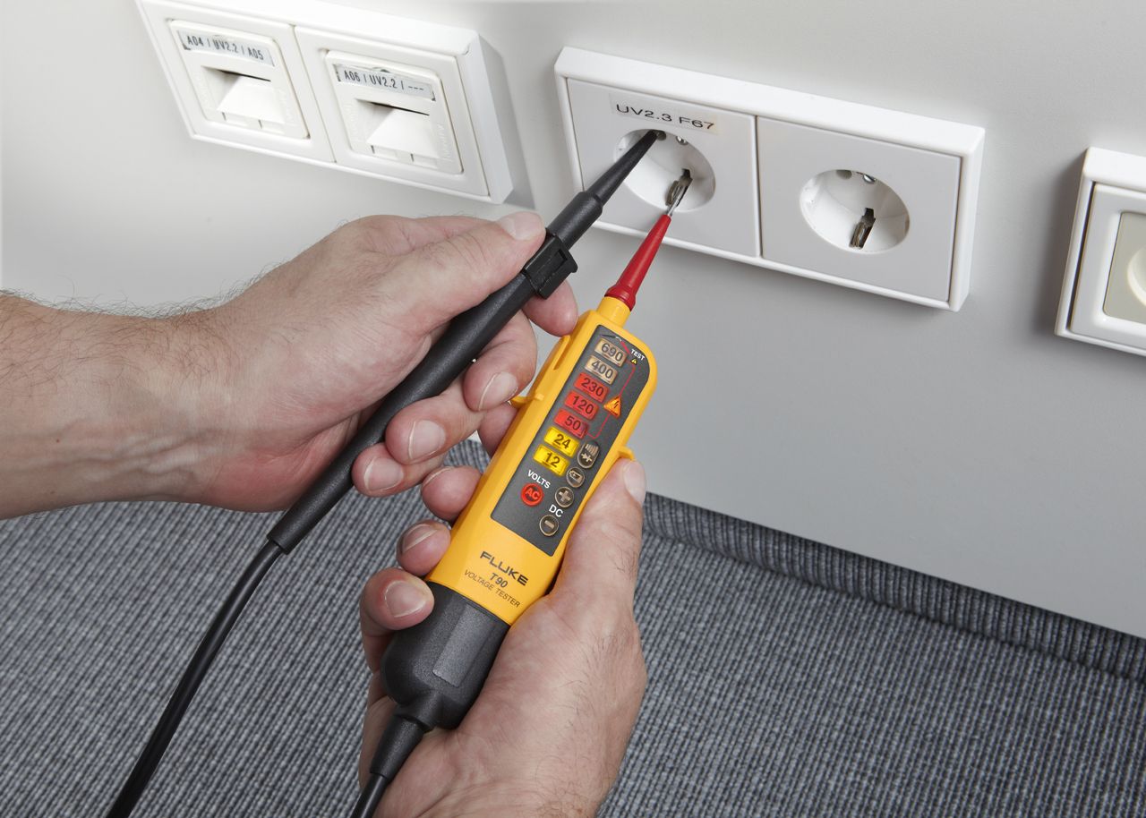 Fluke T90 Led Göstergeli Voltaj Test Cihazı