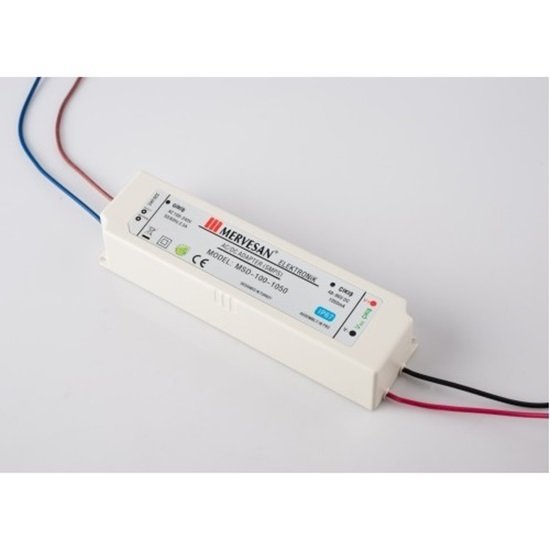 MSD-100-1050 100W 48-96Vdc/1050mA Sabit Akım IP67 Led Sürücü