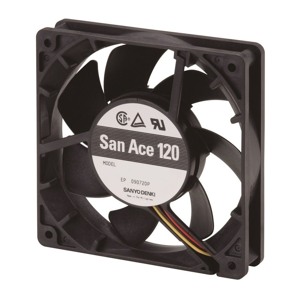 Sanyo Denki 9G1224E101 - 119x119x38mm 24VDC Fan