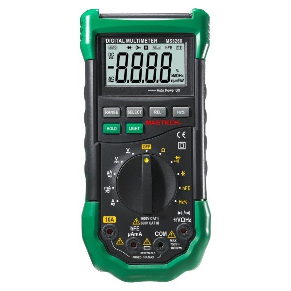 MASTECH MS8268 Dijital Multimetre (Elektrik Ölçü Aleti AVOMetre)