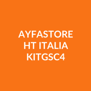 HT Italia KITGSC4 - Kit including 4 cables (black/blue/red/green), 4 alligator clips (black/blue/red/green)