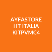 HT Italia KITPVMC4 - Kit including 2 Multi-Contact 4 adapters (bananas to MC4 male connector / bananas to MC4 female connector)
