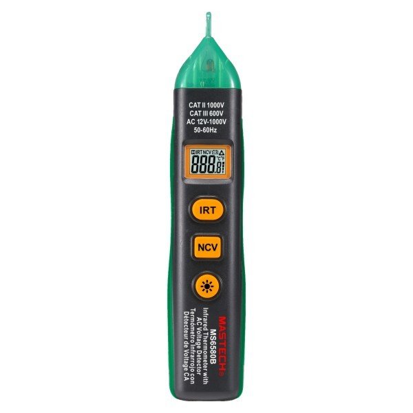 MASTECH MS6580B Temassız / İnfrared Termometre + NCV AC Dedektör
