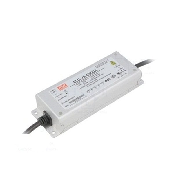 ELG-75-C500A 75W 75~150V/250~500mA Sabit Akım Led Sürücü