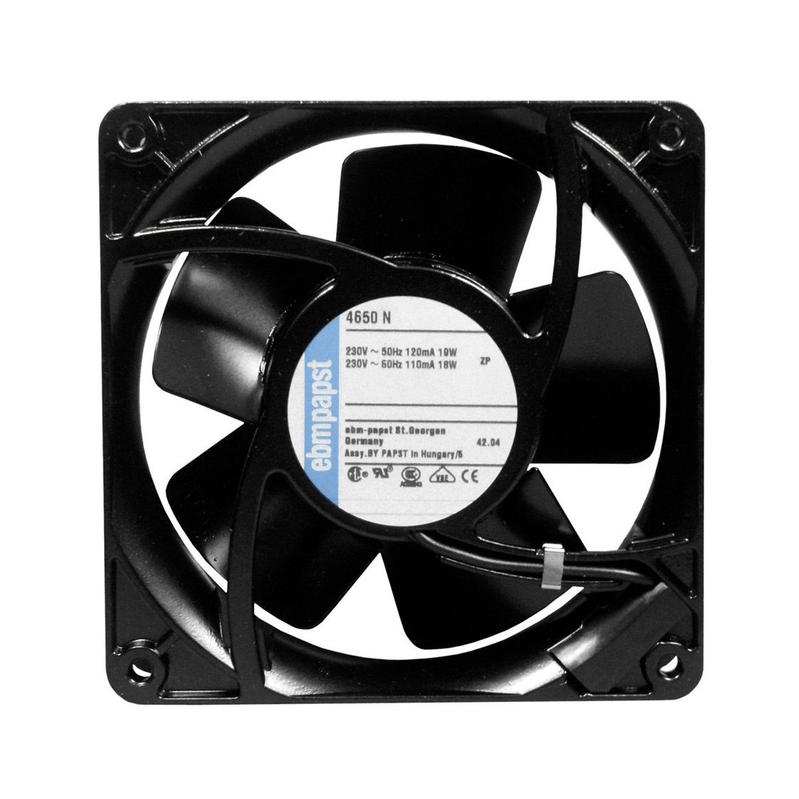 EbmPapst 4650N-465 119x119x38mm 230VAC Fan