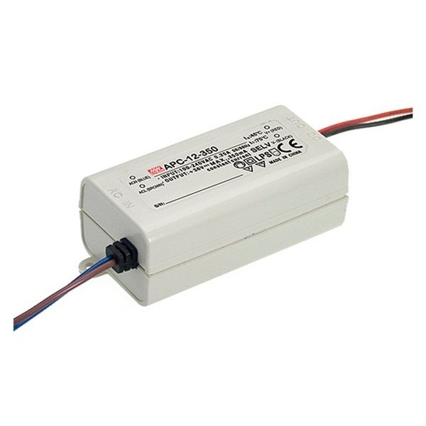 APC-12-350 12W 9~36V/350mA Sabit Akım Led Sürücü