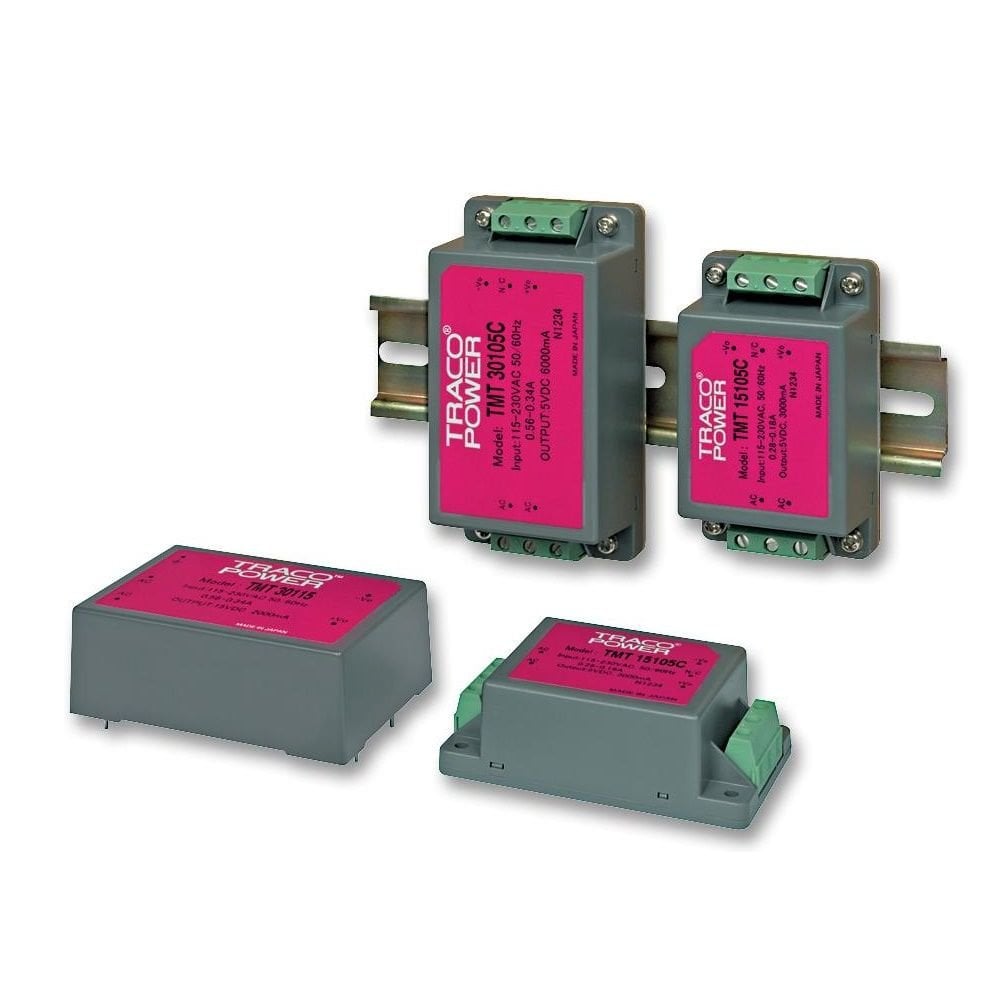 TracoPower TMT 50124 - PSU, MODULE, 50W, 24V/2, 1A