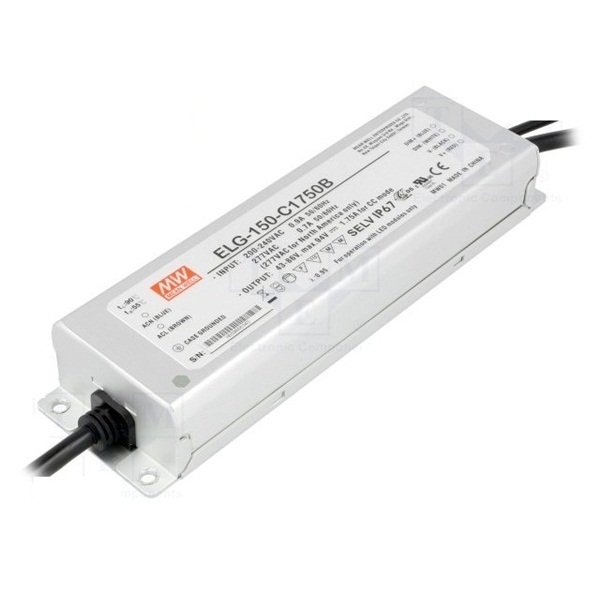 ELG-150-C1750B 150W 43~86V/1750mA Sabit Akım Led Sürücü