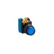 A5-01D-110 1NC Led Işıklı Yaylı Stop Buton 110V AC-DC (Kırmızı)