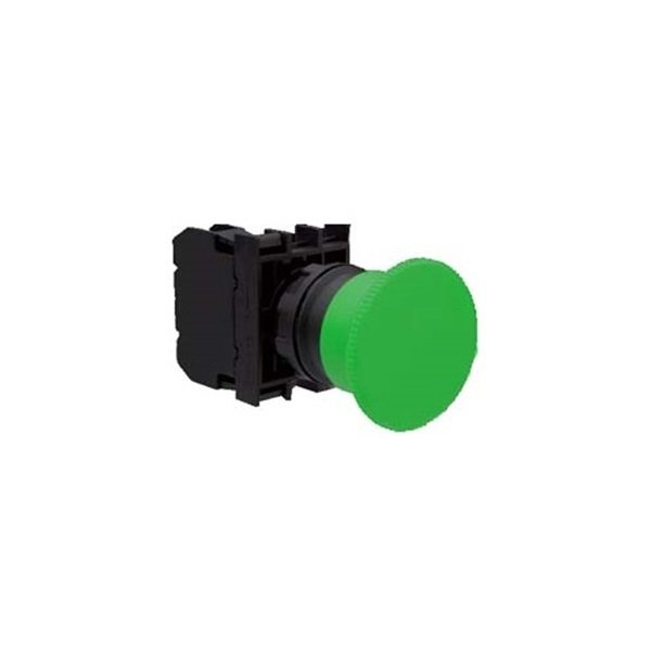 A5-10M 1NO Start Kayıcı Mantar Buton (Yeşil)